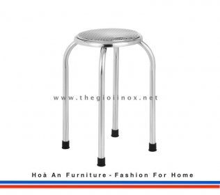 Ghế đẩu inox phi 25