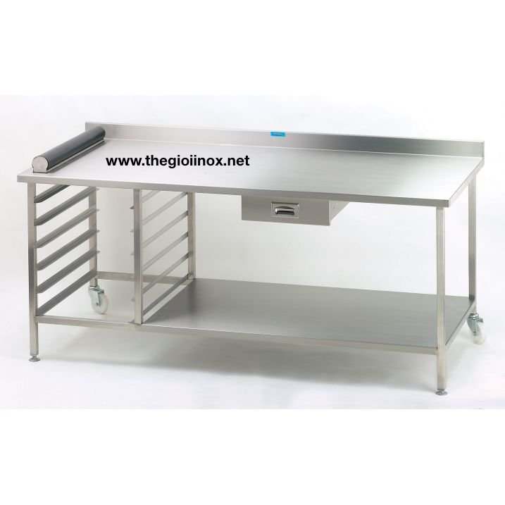 Bàn làm việc inox