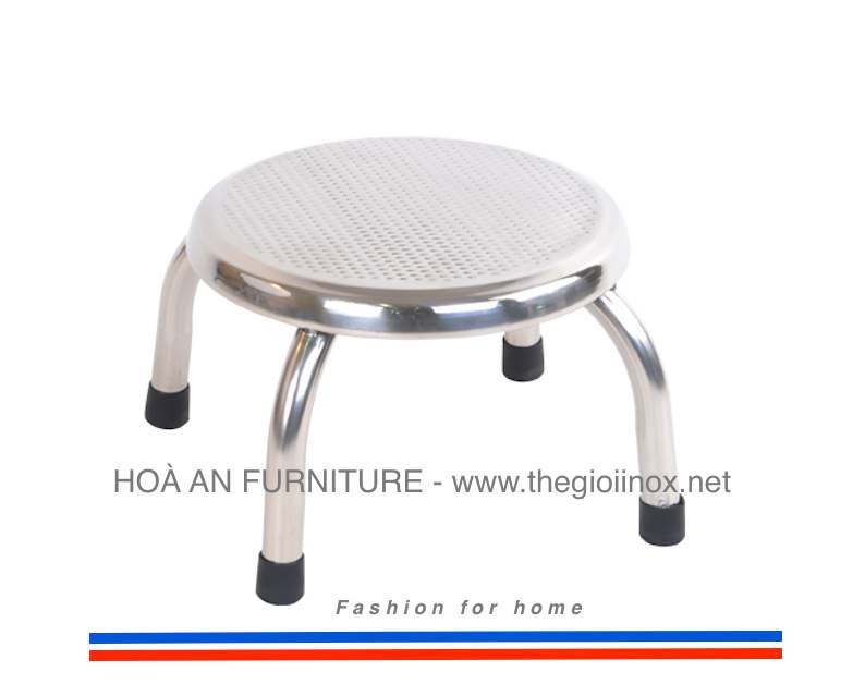 ghế đẩu inox lùn