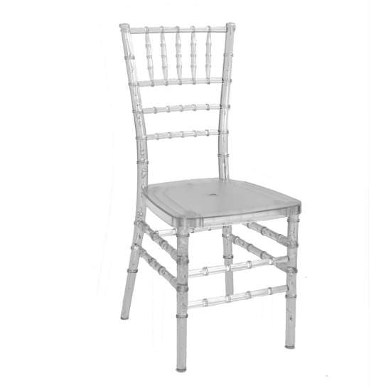 Ghế Chiavari Tiffany Nhựa Trong Suốt