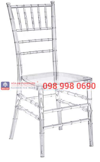 Ghế Chiavari Tiffany Nhựa Trong Suốt