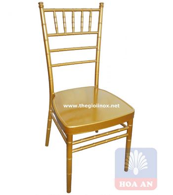 ghế chiavari vàng đồng hòa an furniture