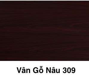 vân gỗ nâu 309